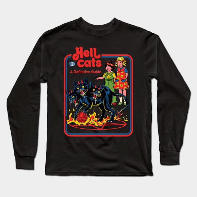 Hell Cats Long Sleeve T-Shirt by Steven Rhodes